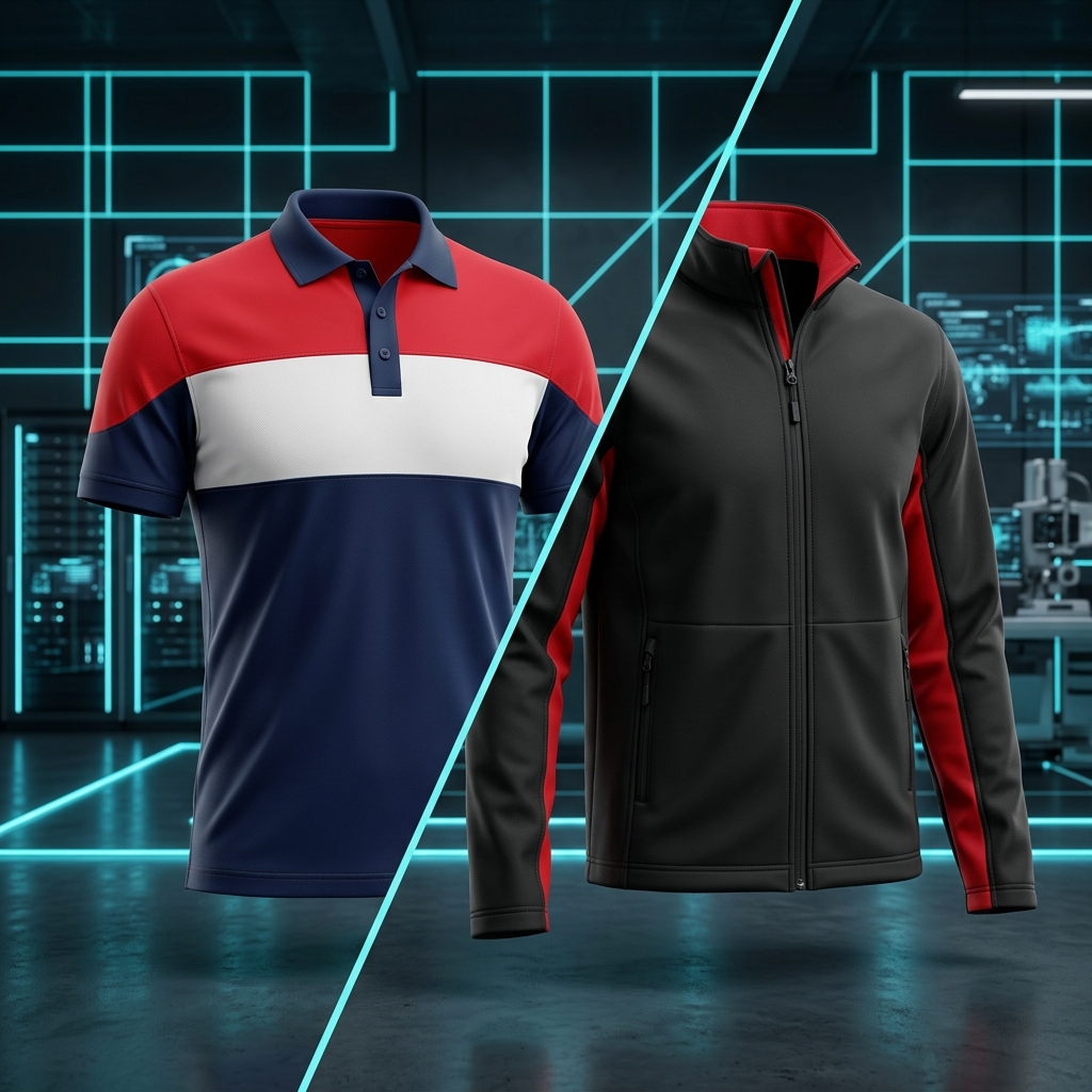 BTL Basics Split Polo & Chamarra Corporativa